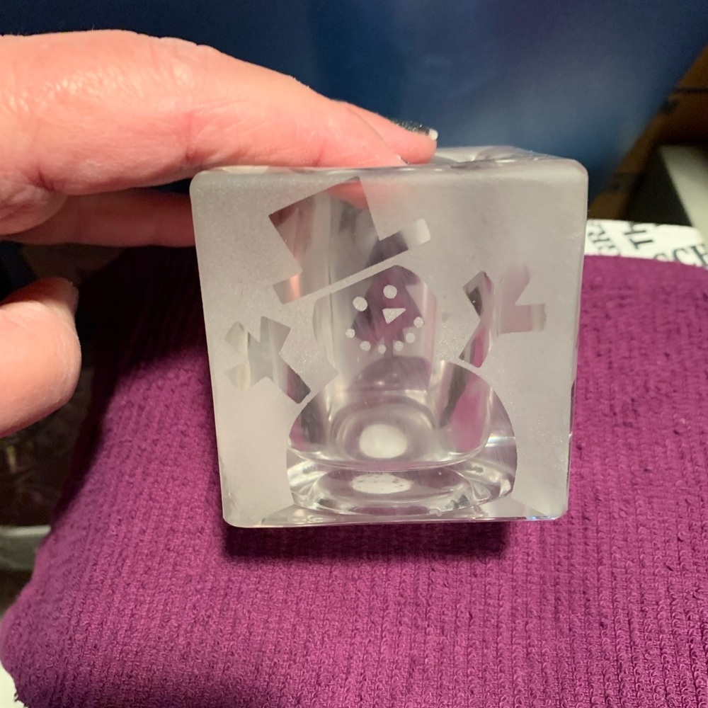 Retired Partylite. NIB Winter Frost Votive Holder